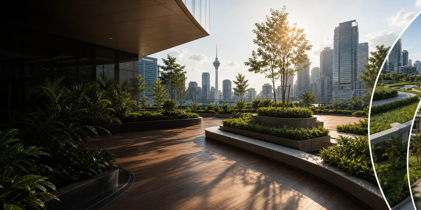 Elmich urban greening and drainage systems