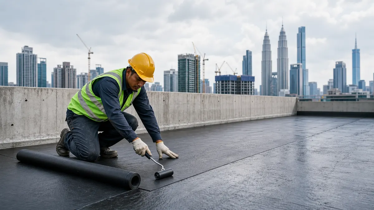 Waterproofing application